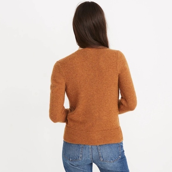 Madewell Wrap-Front Pullover Sweater in Coziest Yarn Size Medium - Picture 11 of 11